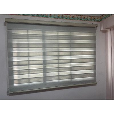 Semi Blackout Korean Combi Blinds